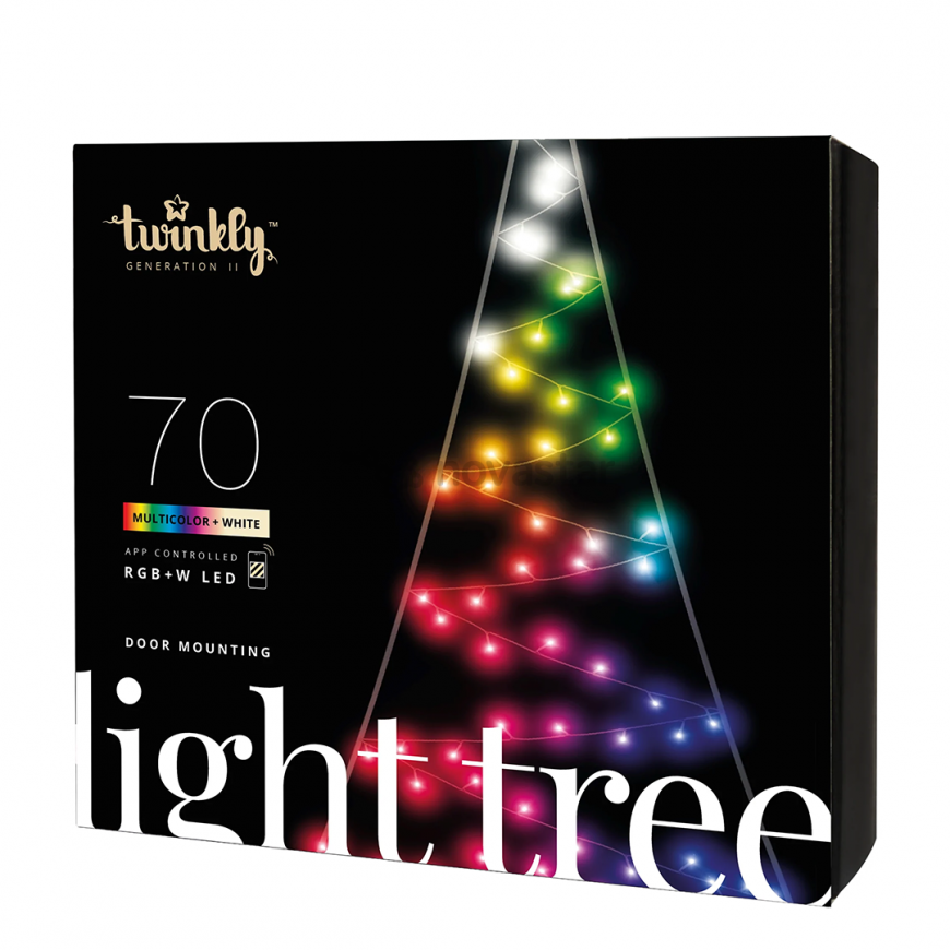 Twinkly 2D jõulupuu 100LED/2m kõrgune/IP44 TWWT050SPP-BEU