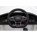 Audi RS e-tron GT -sähköauto, valkoinen