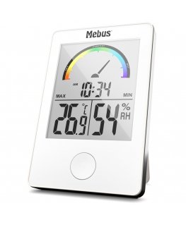 Mebus 11130 Thermo-Hygrometer weiß