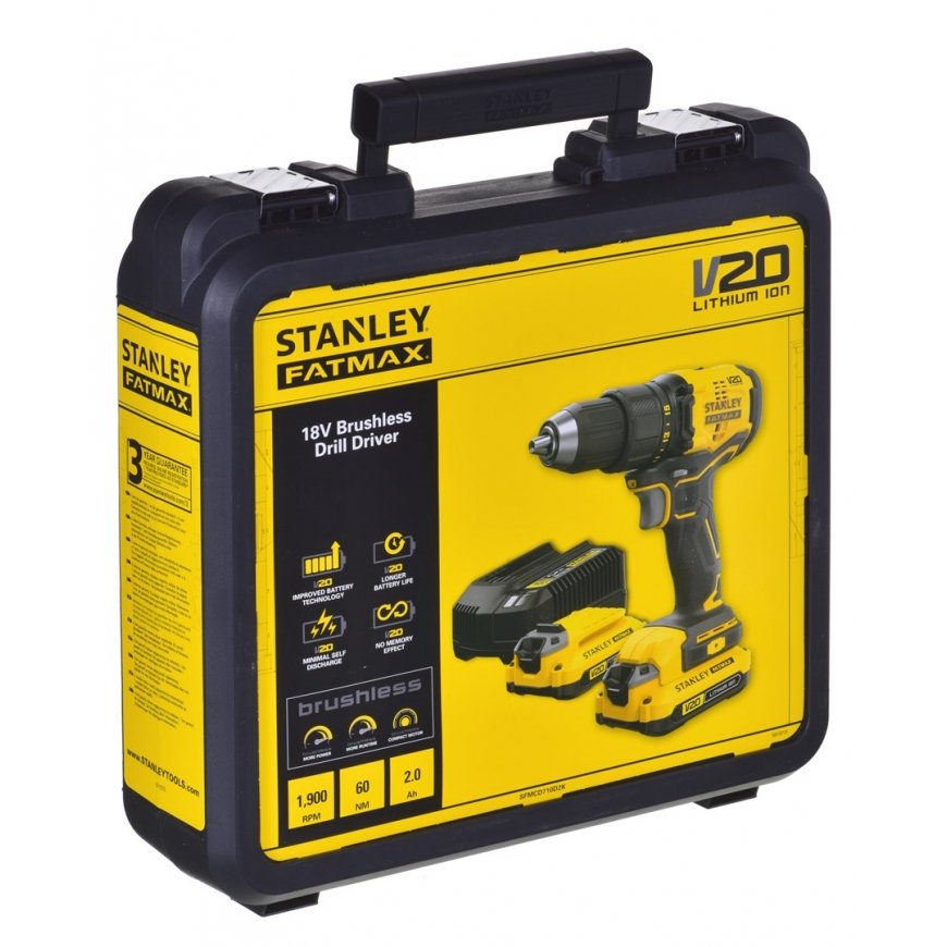 WKRĘTARKA 18V V20 STANLEY SFMCD710D2K-QW – 9
