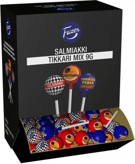 Fazer Salmiakki Mix -tikkari, 1,3 kg