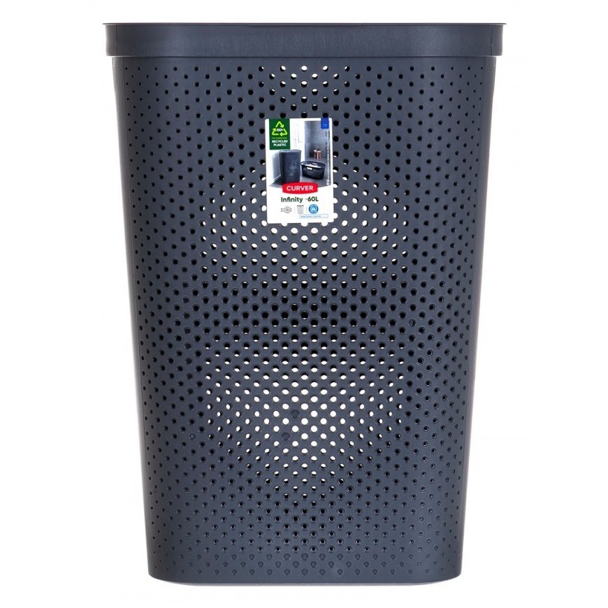 Kosz na bieliznę Curver INFINITY RECYCLED 60 L