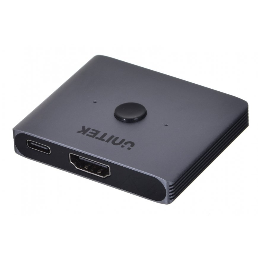 UNITEK SWITCH HDMI BIDIRECTIONAL 2.1 8K 2IN1OUT