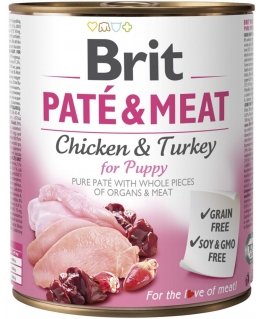 BRIT Paté & Meat Puppy - 800g