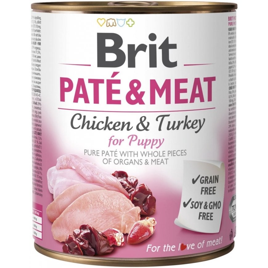 BRIT Paté & Meat Puppy -