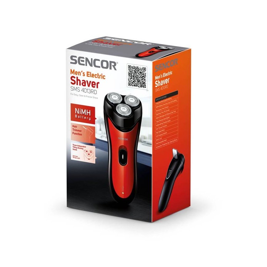 SENCOR Men’s Electric Shaver. 3 W SMS 4013 RD – 3