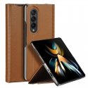 Dux Ducis Bril Премиум PU кожанный чехол-книжка с штативом Samsung Z Fold 4 (F936B) Коричневый Dux Ducis Bril Премиум PU кожанный чехол-книжка с штативом Samsung Z Fold 4 (F936B) Коричневый