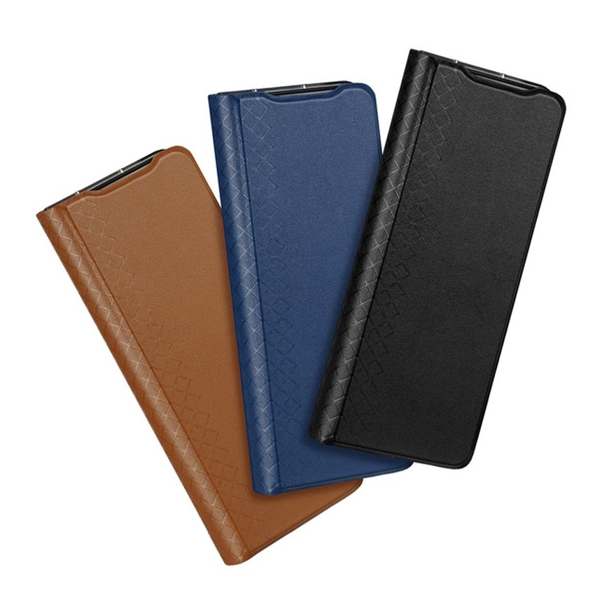 Dux Ducis Bril Premium PU leather Book Case with stand Samsung Z Fold 4 (F936B) Brown – 3