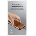 Dux Ducis Bril Premium PU leather Book Case with stand Samsung Z Fold 4 (F936B) Brown