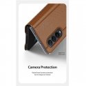 Dux Ducis Bril Premium kvalitātes PU ādas sānu atveres maks ar statīvu Samsung Z Fold 4 (F936B) Brūn Dux Ducis Bril Premium kvalitātes PU ādas sānu atveres maks ar statīvu Samsung Z Fold 4 (F936B) Brūn