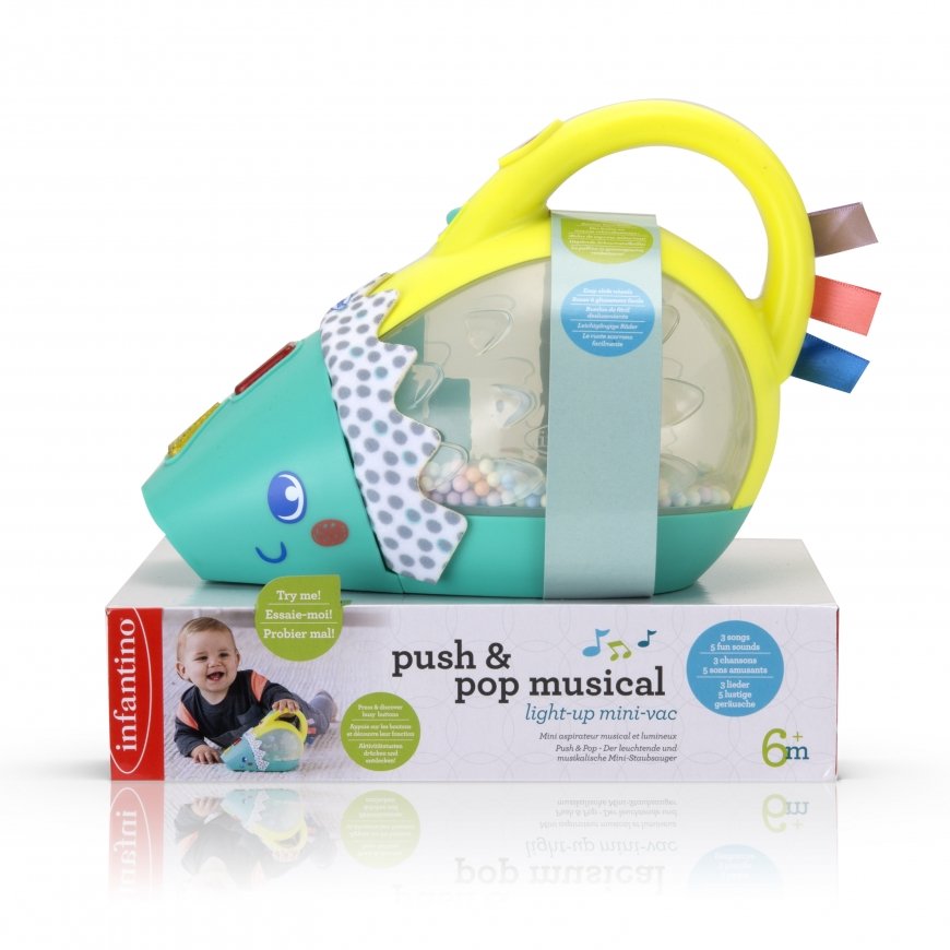 INFANTINO "Push & pop" Muzikālais