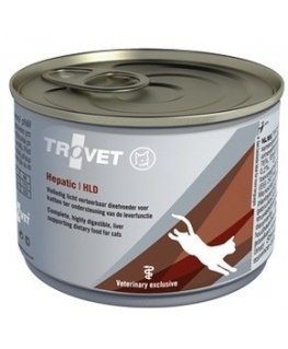 TROVET Hepatic HLD with chicken - wet cat food - 200g