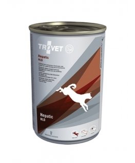 TROVET Hepatic HLD Chicken - Wet dog food - 400 g