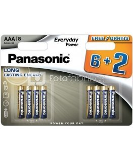 Panasonic Everyday Power LR03EPS/8B 6+2 pack