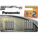 Panasonic Everyday Power LR03EPS/8B 6+2 pack Panasonic Everyday Power LR03EPS/8B 6+2 pack