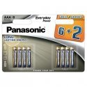 Panasonic Everyday Power LR03EPS/8B 6+2 pack Panasonic Everyday Power LR03EPS/8B 6+2 pack
