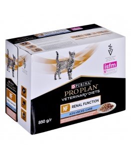 PURINA NF Neerufunktsioon Feline Salmon - kassi märgtoit - 10x85g
