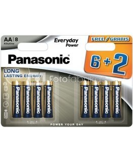 Panasonic Everyday Power LR6EPS/8B 6+2 pack