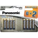 Panasonic Everyday Power LR6EPS/8B 6+2 pack