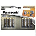 Panasonic Everyday Power LR6EPS/8B 6+2 pack