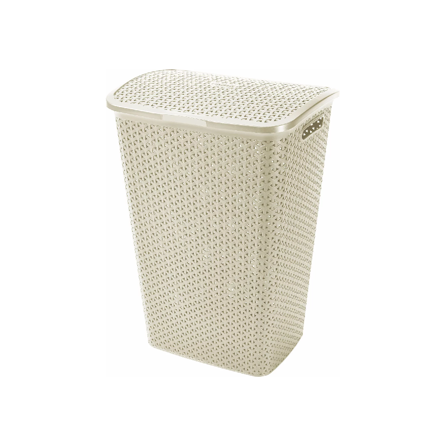 Curver laundry basket 55 L Square Rattan Kreminis