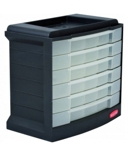 CURVER BOX WITH PULL-OUT DRAWERS
