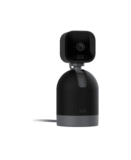 Blink Mini Pan-Tilt Camera - Portable plug-in security camera black