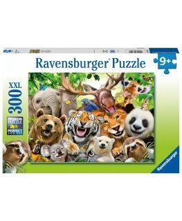 Ravensburger pusle 300 tk Eksootilise loomade selfi