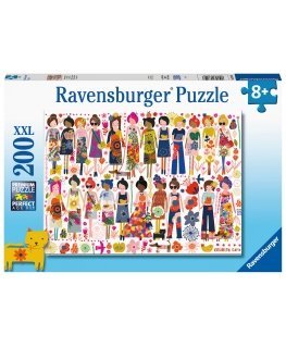 Ravensburger puzzle 200 pieces Flowers and friends