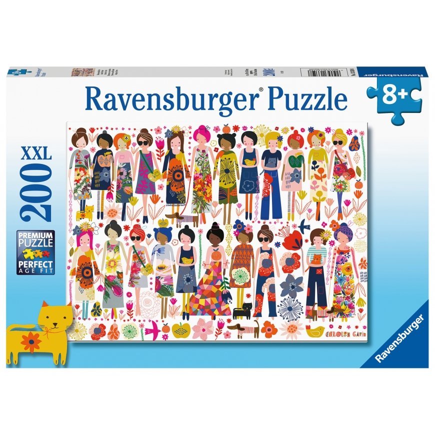 Ravensburger puzzle 200 pieces Flowers and