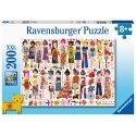 Ravensburger puzzle 200 pieces Flowers and friends Ravensburger puzzle 200 pieces Flowers and friends