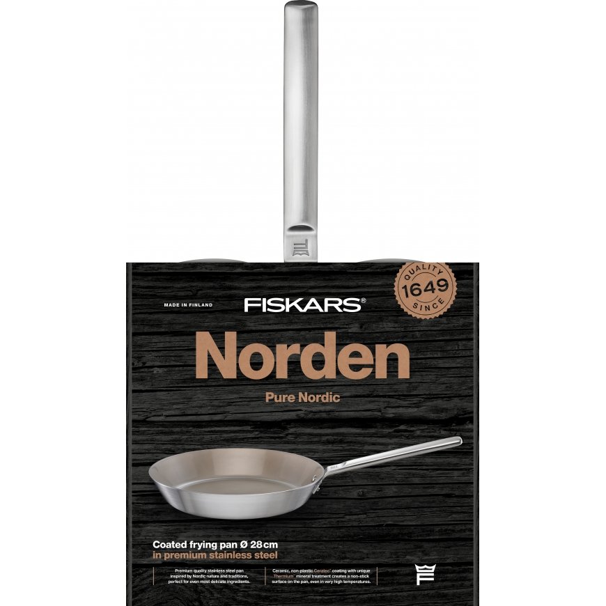 Fiskars Norden frying pan, 28 cm – 4