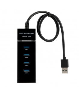 RoGer AD15651 USB 3.0 Hub - Splitter 4 x USB 3.0 / 5 Gbps