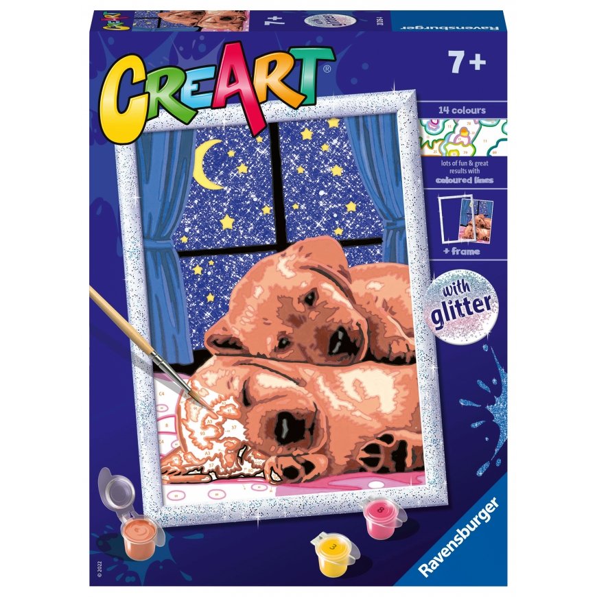 Ravensburger CreArt drawing for children Sleeping