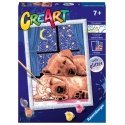 Ravensburger „CreArt“ piešinys vaikams Miegantys šunys