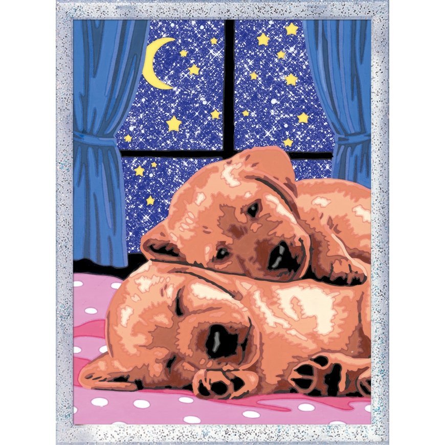 Ravensburger CreArt drawing for children Sleeping dogs – 2