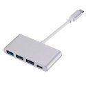RoGer AD15641 USB-C Хаб - Разделитель 3 x USB 3.0 / USB-C RoGer AD15641 USB-C Хаб - Разделитель 3 x USB 3.0 / USB-C