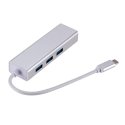 RoGer AD15642 USB-C Хаб - Разделитель 3 x USB 3.0 / RJ45 RoGer AD15642 USB-C Хаб - Разделитель 3 x USB 3.0 / RJ45
