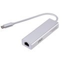 RoGer AD15642 USB-C Хаб - Разделитель 3 x USB 3.0 / RJ45 RoGer AD15642 USB-C Хаб - Разделитель 3 x USB 3.0 / RJ45