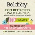 Beldray LA072684FEU7 Eco Recycled Hangers Black Beldray LA072684FEU7 Eco Recycled Hangers Black