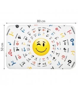 Bath mat Tatkraft 3D Emotions, 50 X 80 cm