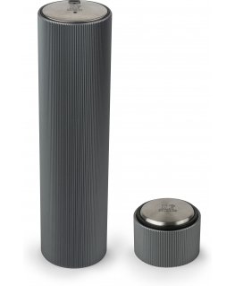 Peugeot Line rechargeable wine bottle opener, charcoal gray