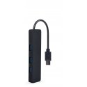 Gembird UHB-CM-U3P4-01 4-pordiline HUB USB 3.1 (Gen 1) Type-C Gembird UHB-CM-U3P4-01 4-pordiline HUB USB 3.1 (Gen 1) Type-C