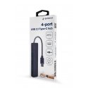 Gembird UHB-CM-U3P4-01 4-pordiline HUB USB 3.1 (Gen 1) Type-C Gembird UHB-CM-U3P4-01 4-pordiline HUB USB 3.1 (Gen 1) Type-C