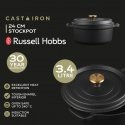 Russell Hobbs RH02524BEU7 Cast iron stockpot 24cm black Russell Hobbs RH02524BEU7 Cast iron stockpot 24cm black