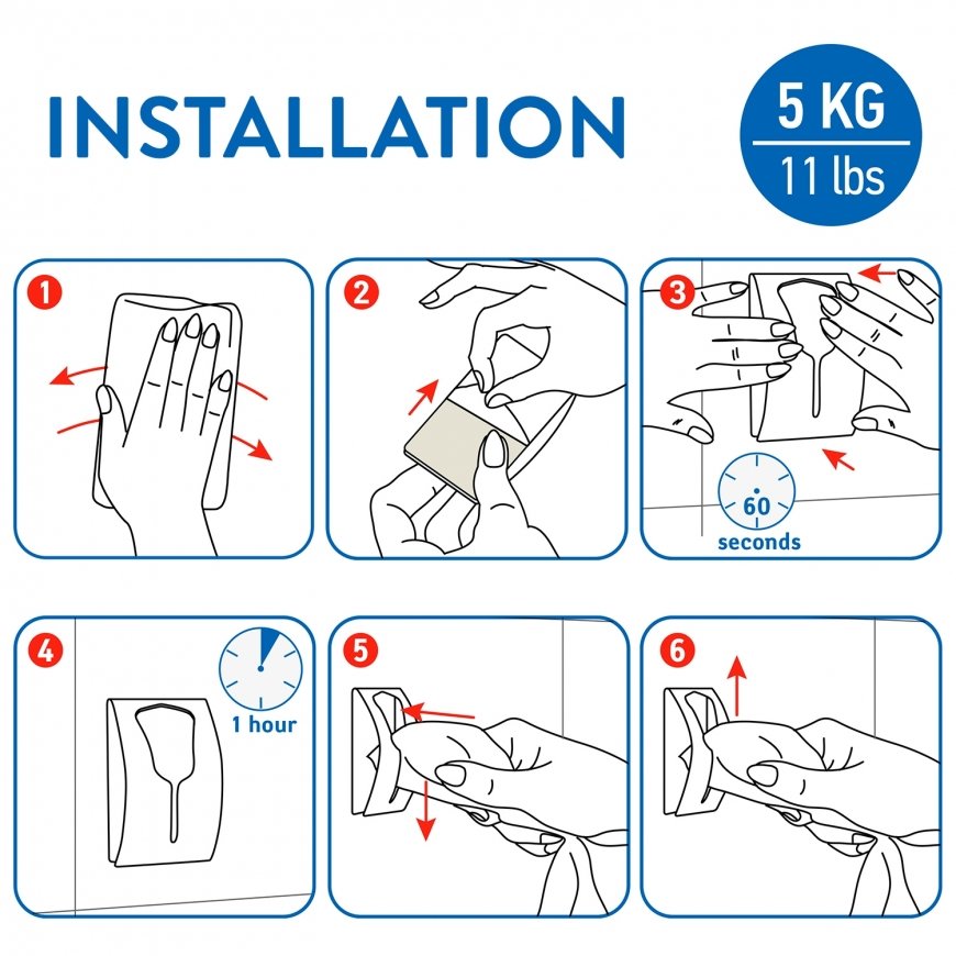 Towel holder Tatkraft Ida Strong – 6