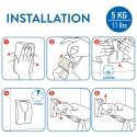 Towel holder Tatkraft Ida Strong Towel holder Tatkraft Ida Strong