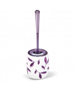 Tatkraft Immanuel Olive Violet Toilet Brush Holder Multilayer Acrylicic