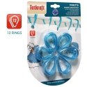 Tatkraft Fioretto Кольца для шторы в ванную из усиленного пластика, 12 шт. Tatkraft Fioretto Кольца для шторы в ванную из усиленного пластика, 12 шт.