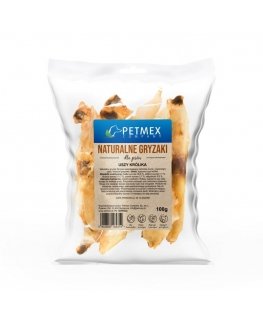 PETMEX dog chew Rabbit ear - 100g